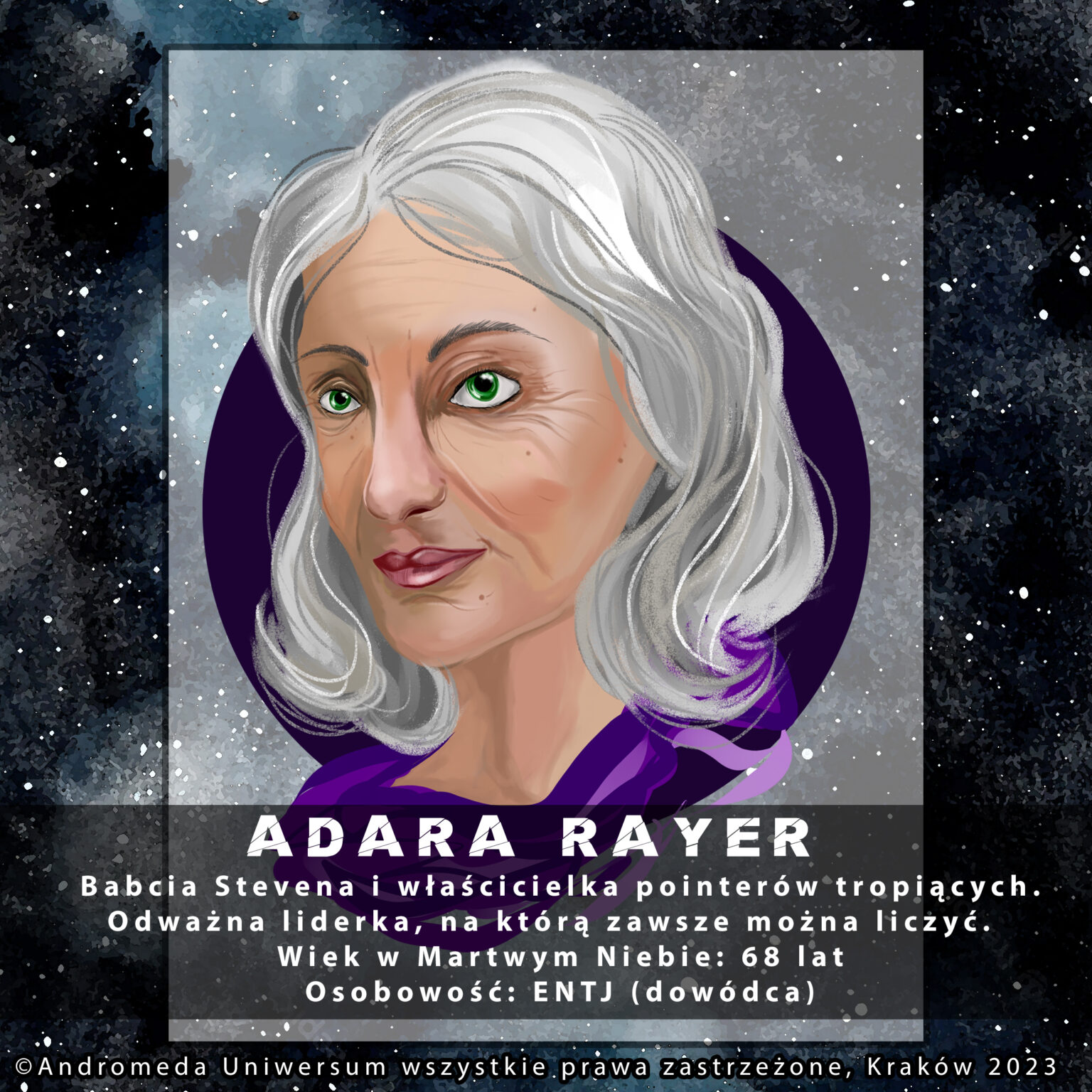 Andromeda Uniwersum - Adara Rayer, Andromeda. Martwe Niebo